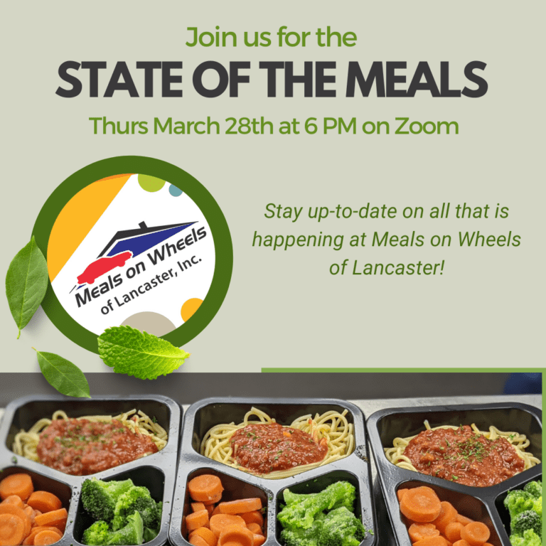 State of the Meals Meals on Wheels of Lancaster