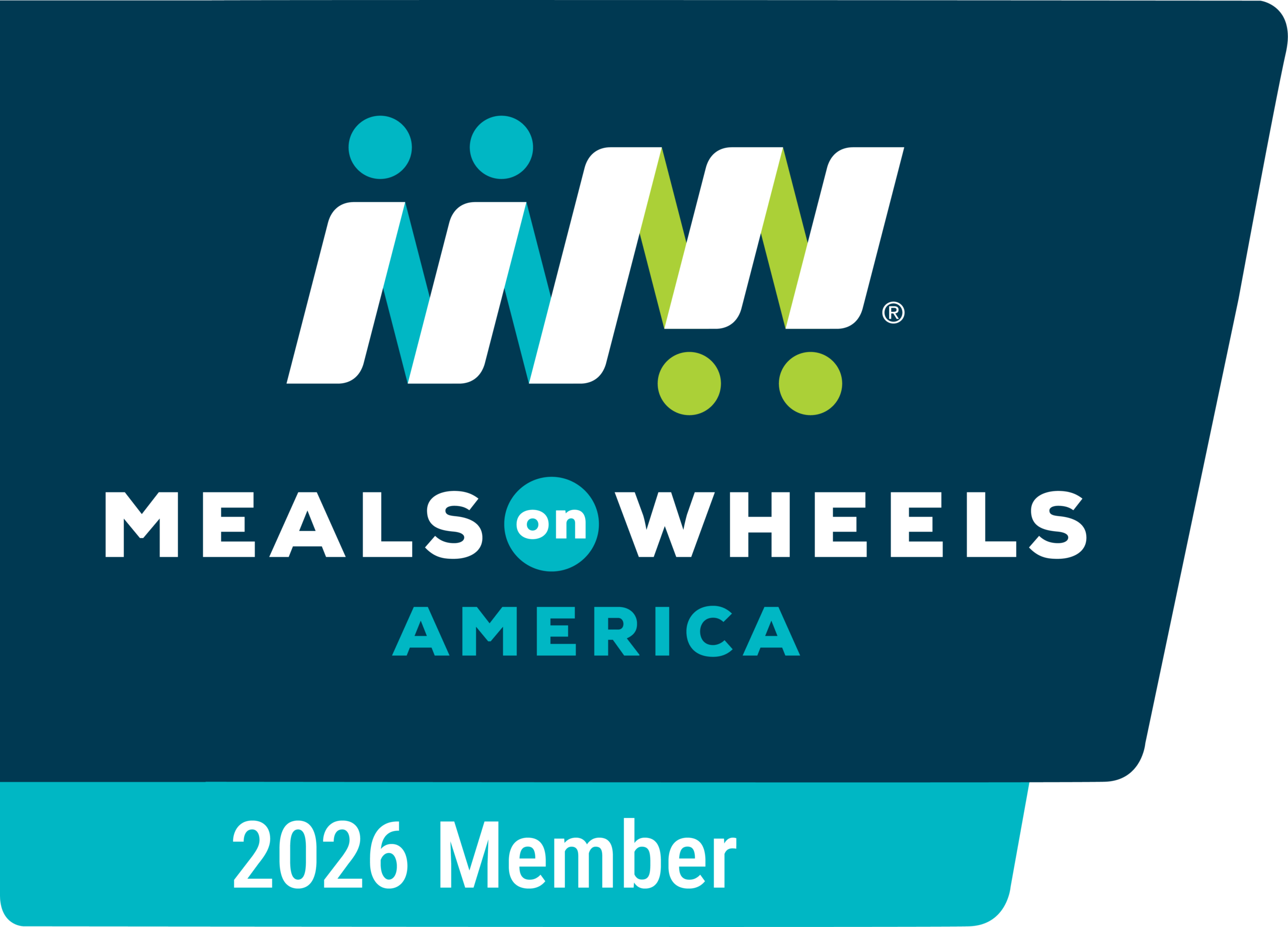 Meals on Wheel America Member badge